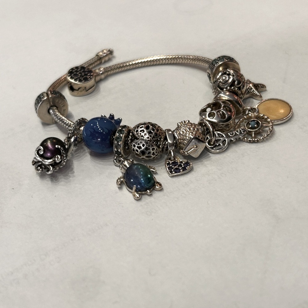Pandora Sea life charm bracelet